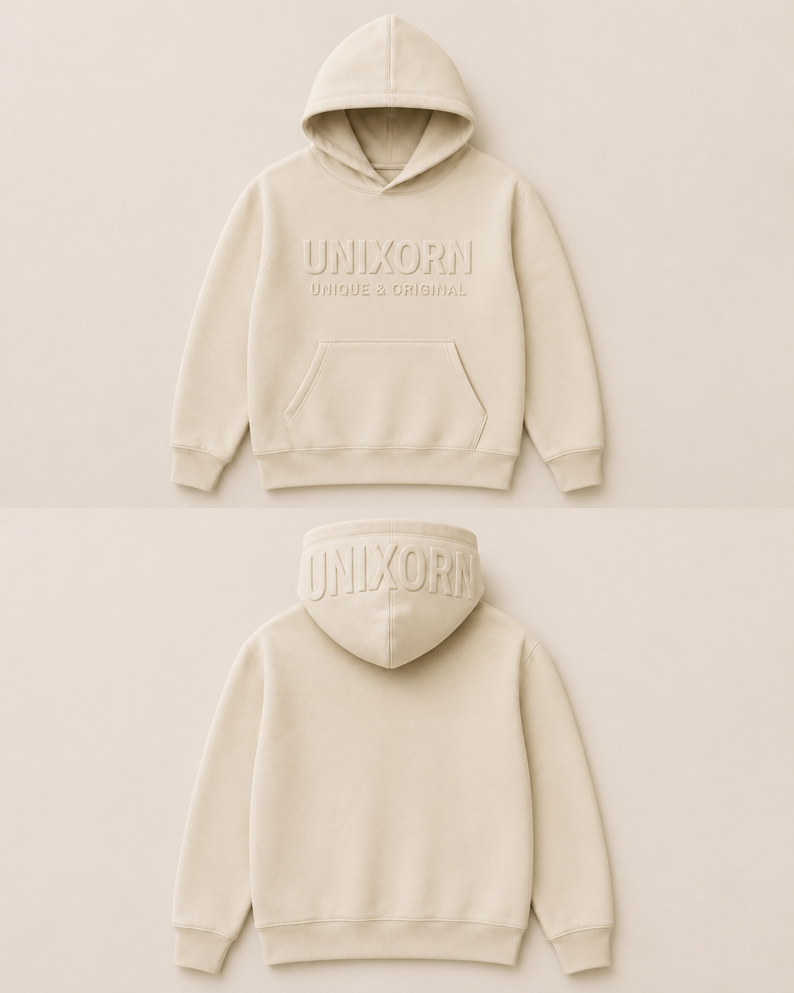 Cream Hoodie