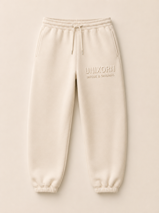 Cream Sweatpants